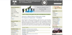 Uttrakhand Employment Registration