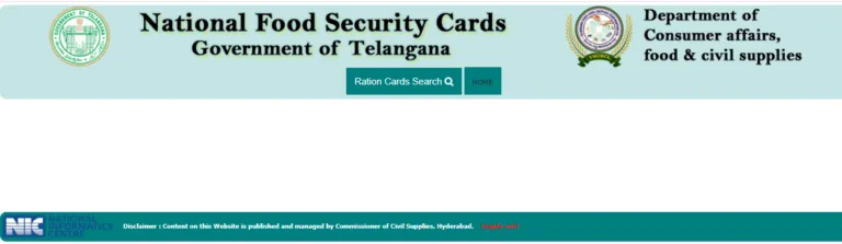 Telangana Ration Card List