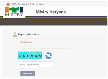 Mistry Haryana Portal 
