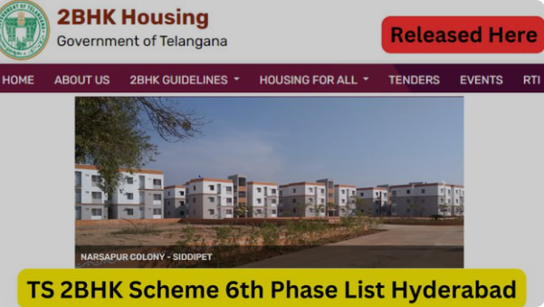 2bhk scheme 6th phase List